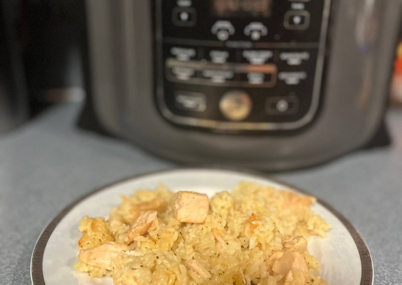 Ninja Pressure cooker Chicken & Rice