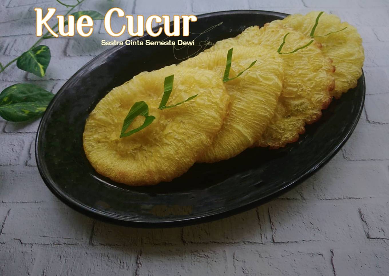 255. Kue Cucur Gula Putih