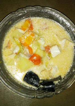 Foto resep Oseng kuah santan