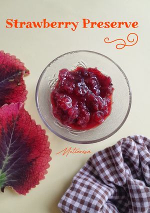 Foto resep Strawberry Preserve