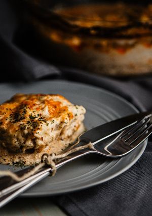 Csőben sült csoda: zellergratin recept fotója