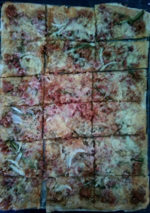 Una foto de Pizza casera