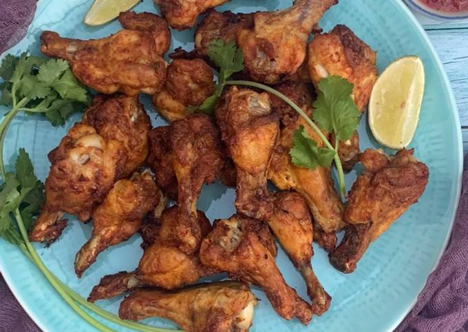 How to Make Homemade Air fryer - Fried chicken wings