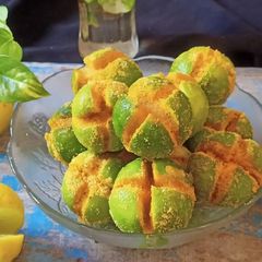 A picture of No Cook No Oil Lemon pickle.