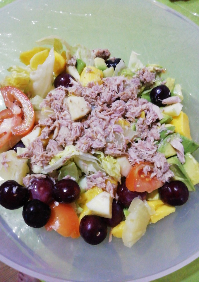 Una foto de Ensalada cuatro estaciones a mi manera