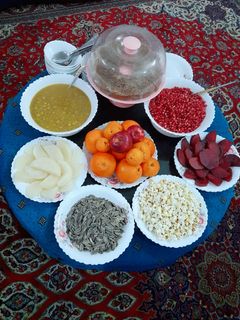 عکسی از دستور یلدا مبارک