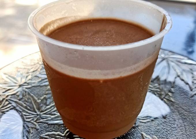 Wajib coba! Bagaimana cara membuat Es Krim Coklat (Beng Beng Drink)  sesuai selera