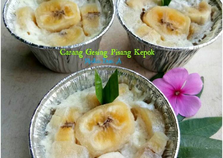 Carang Gesing Pisang Kepok