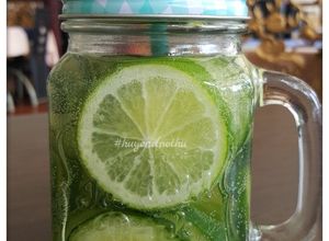 Hình của món #Detox 4 - Thanh tẩy ruột và đại tràng [Chanh, Dưa leo].