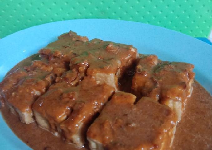 Standar Resep enak bikin Sate Tahu  enak