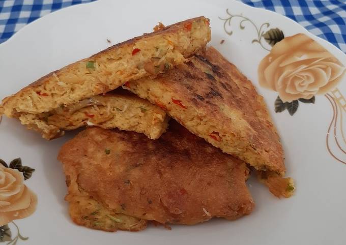 Resep Telor dadar khas RM. Padang Anti Gagal