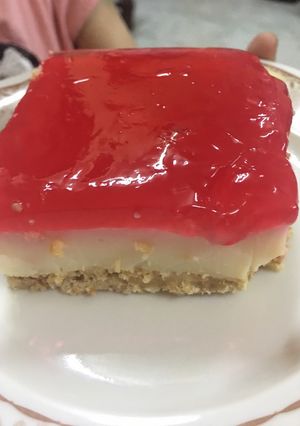صورة لوصفة كيكة المهلبية🍮