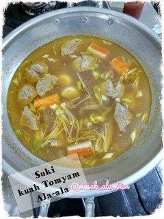 Foto resep Suki kuah Tomyam ala-ala