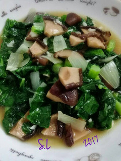 Foto resep Kailan Cah Jamur Shiitake