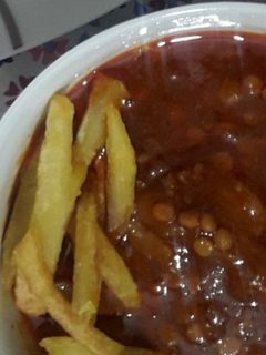 عکسی از دستور خورشت لپه