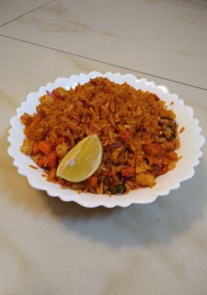 পেরি পেরি পোহা(peri peri poha recipe in bengali) রেসিপির প্রধান ছবি