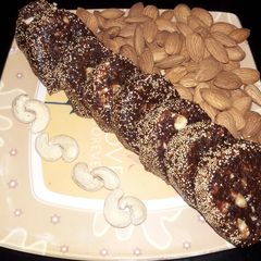 A picture of Khajur ki burfi.