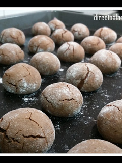 Una foto de Galletas blanco y negro