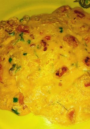 বেসনের অমলেট (Besaner omelette recipe in bengali) রেসিপির প্রধান ছবি