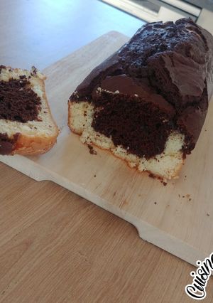 Une photo de 🍫 Gâteau marbré !! 🍫