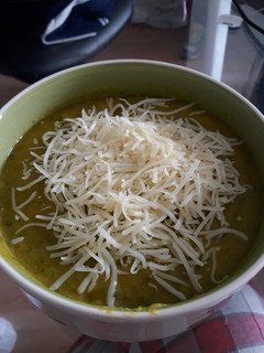 Una foto de Puré de zanahoria, patata y kale