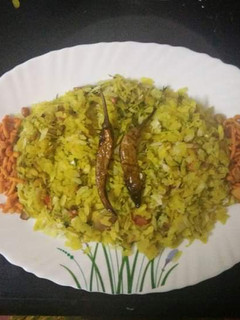 A picture of Poha.