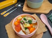Gambar sup sayap ayam