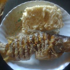A picture of Deep fried fish#festivecontestkakamega#authormarathon#.