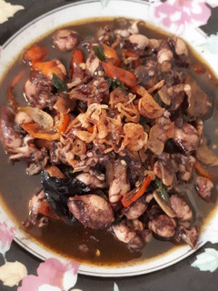 Foto resep Tumis cumi basah kuah tinta