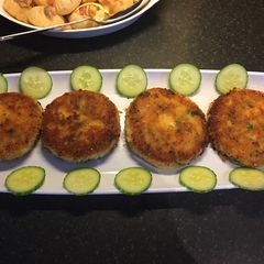 Cheese Stuffed Potato Kababs A picture of Cheese Stuffed Potato Kababs.