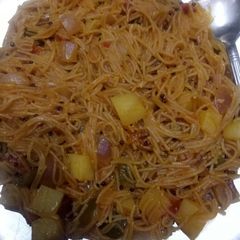Bambino Vegetable upma or Vegetable Vermicelli Upma A picture of Bambino Vegetable upma or Vegetable Vermicelli Upma.