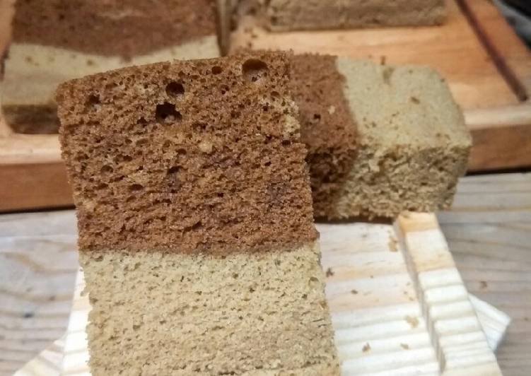 Lapis choco coffee putih telur