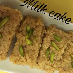 A picture of Milk Cake.