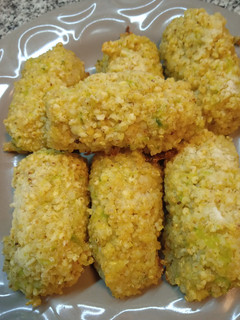 Una foto de Croquetas de Mijo y Quinoa(saludables y deliciosas)
