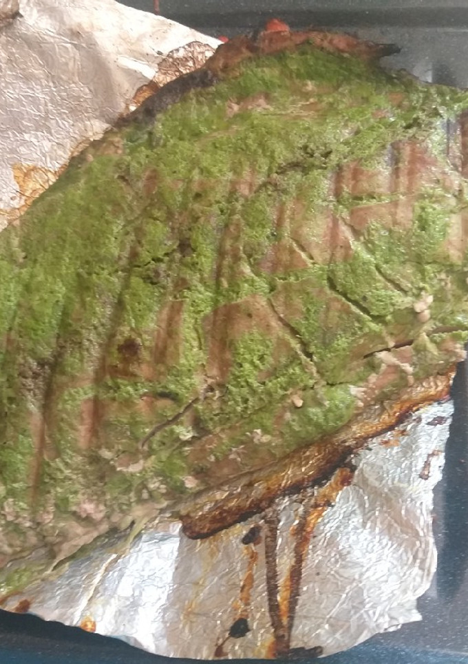 Una foto de Lomo de pescado al mojo verde