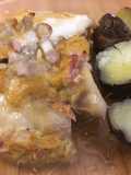 Pescado (gatuzo) a la mostaza