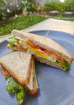 Foto resep Sandwich telur