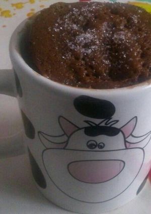Una foto de Mug cake de chocolate 🍫