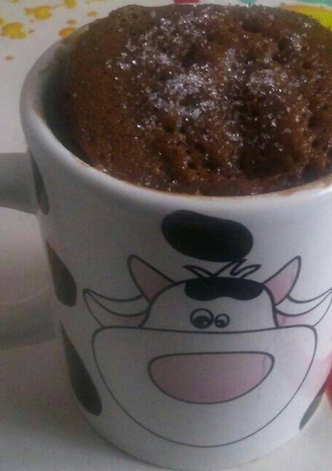 Una foto de Mug cake de chocolate 🍫