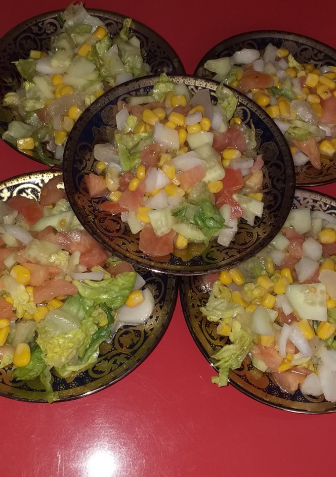 Una foto de Ensalada marroquí