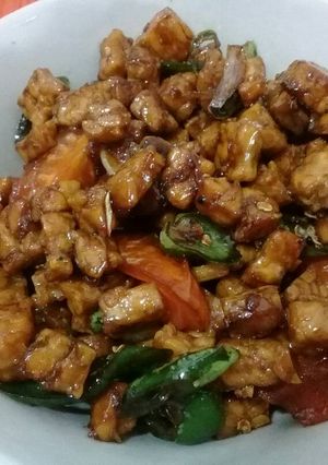 Foto resep Oseng tempe kering