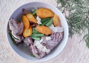 Resep Mudah Sop Tulang Ayam Enak Bergizi