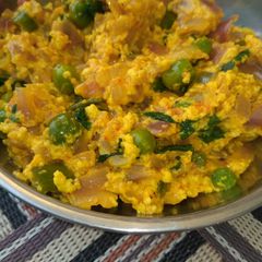 Paneer bhurji A picture of Paneer bhurji.