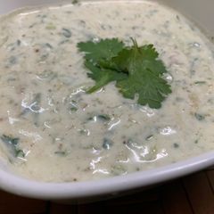 A picture of Cucumber raita🥒🥰.