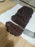 Banana bread de chocolate y avena (sin harina)