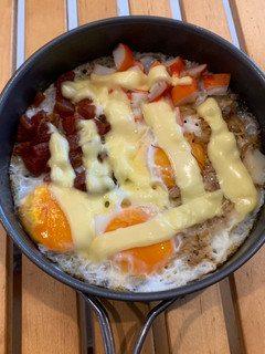 รูปของ 🍳ไข่กระทะ หน้าชีส 🧀