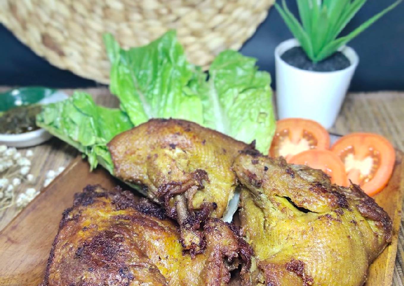 Bebek Ungkep Goreng