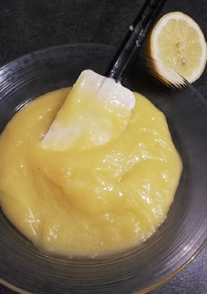 Une photo de Lemon curd