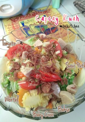 Foto resep Capcay Kuah