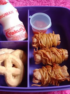 Foto resep Sosis gulung mie (bekal sekolah)